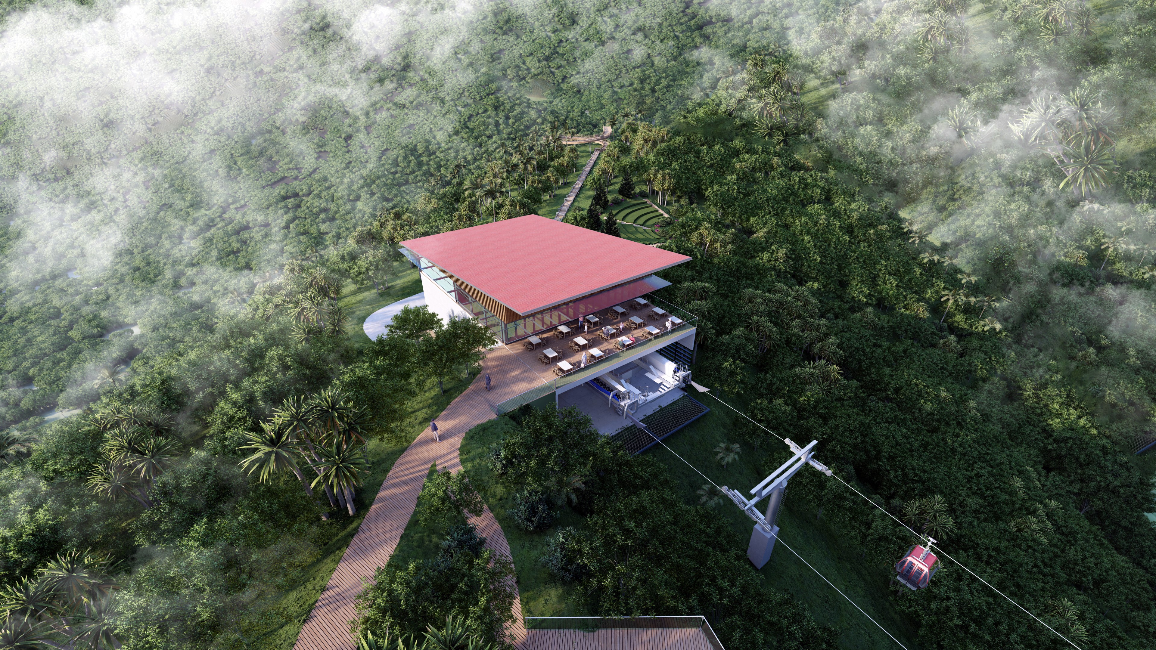 Cable Car — Dominica